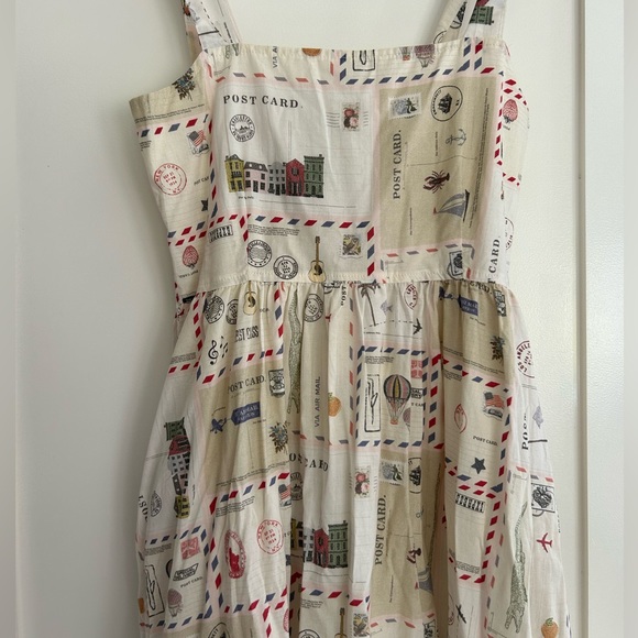 Pink Chicken women’s postcard dress NWOT size Small - Picture 2 of 5